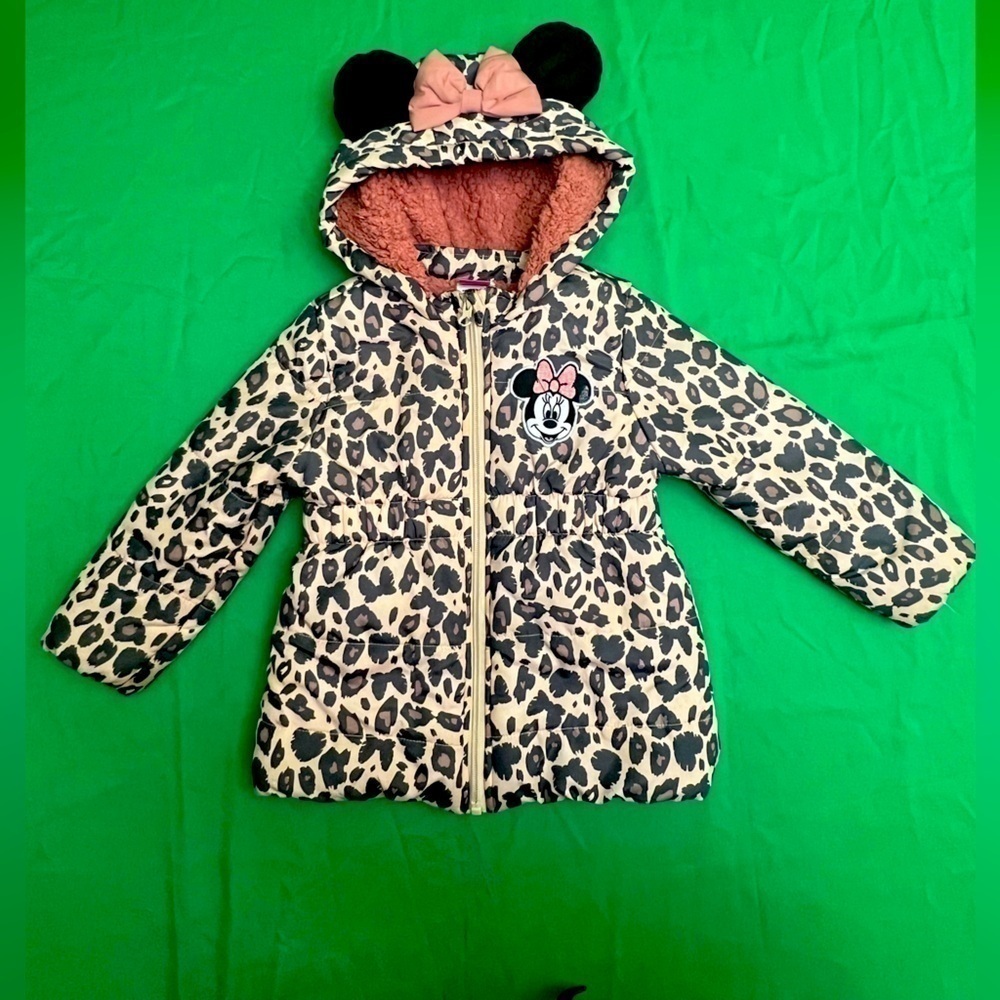 Girls Minnie Mouse Coat Kids